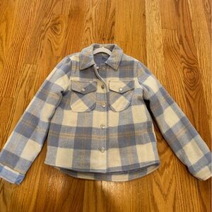 GIRLS size 10/12 button down jacket